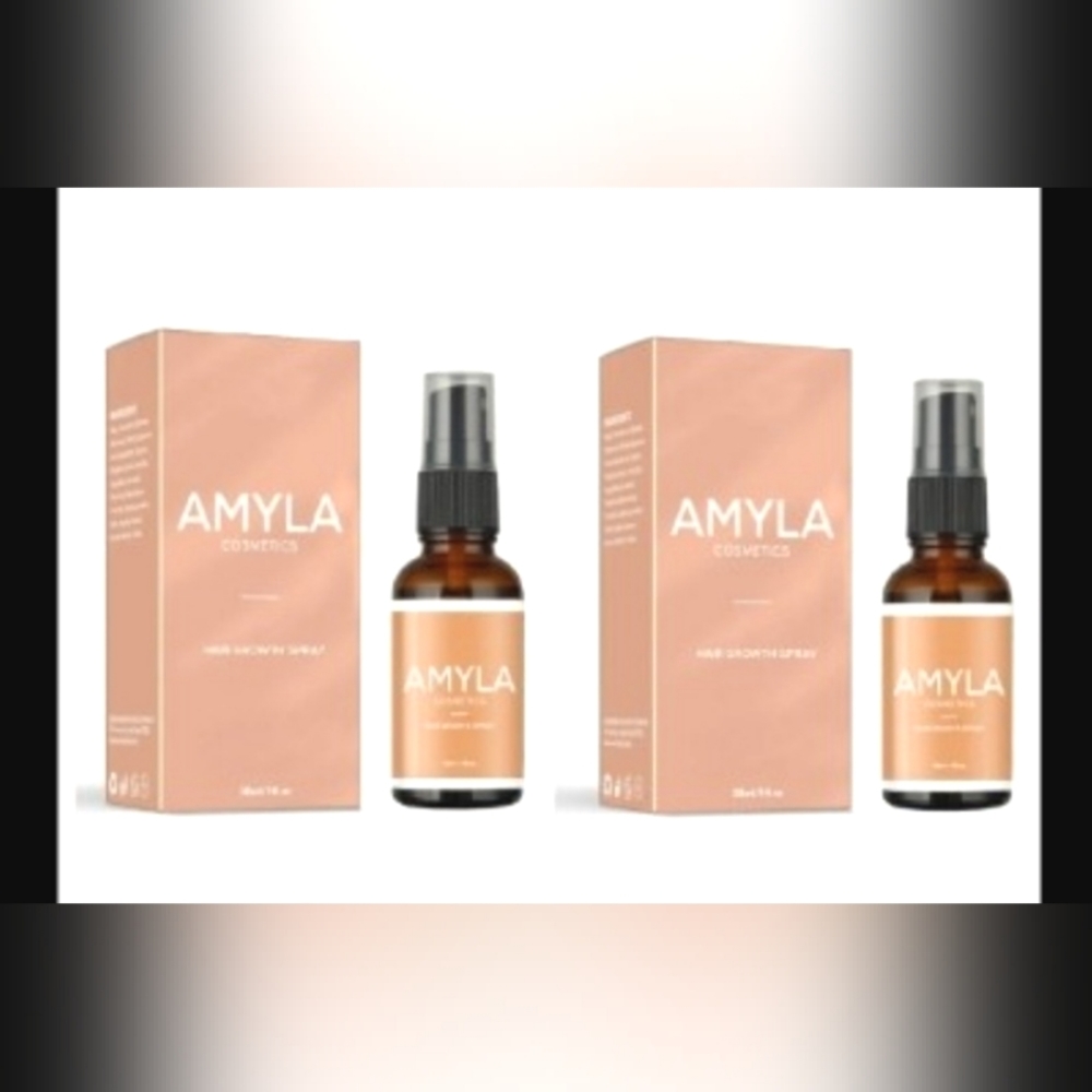 *:  2 new Amyla cosmetics hair growth spray all hair types especially  4A-4C
